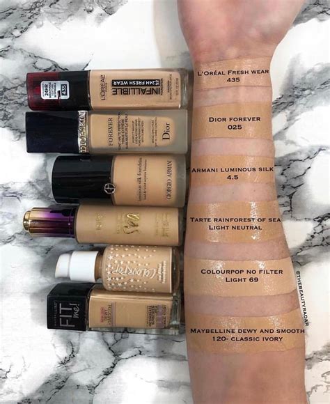 giorgio armani luminous silk foundation dupe